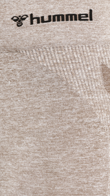Hummel hmlCI seamless mid waist tights in driftwood melange - Image 7