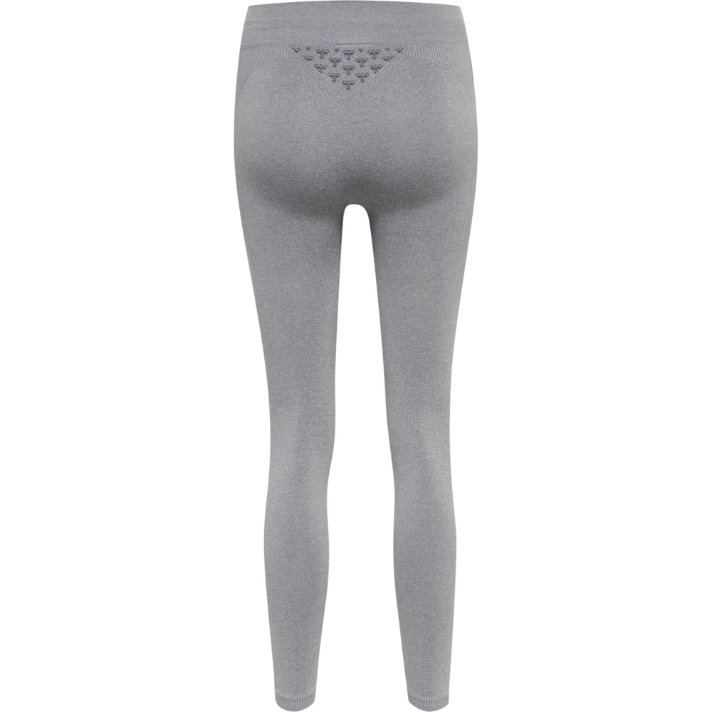 Hummel hmlCI seamless mid waist tights in grey melange - Image 6