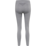 Hummel hmlCI seamless mid waist tights in grey melange - Image 6