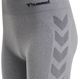 Hummel hmlCI seamless mid waist tights in grey melange - Image 8