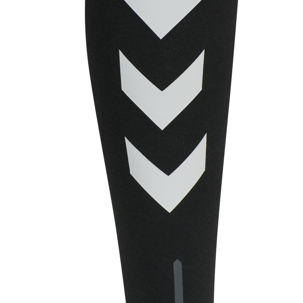 Hummel hmlTE maja mid waist cotton tights in black - Image 8