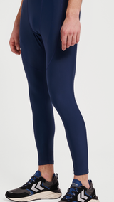 Hummel hmlTE topaz tights in insignia blue - Image 1