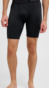 Hummel hmlTE topaz tight shorts in black - Image 1