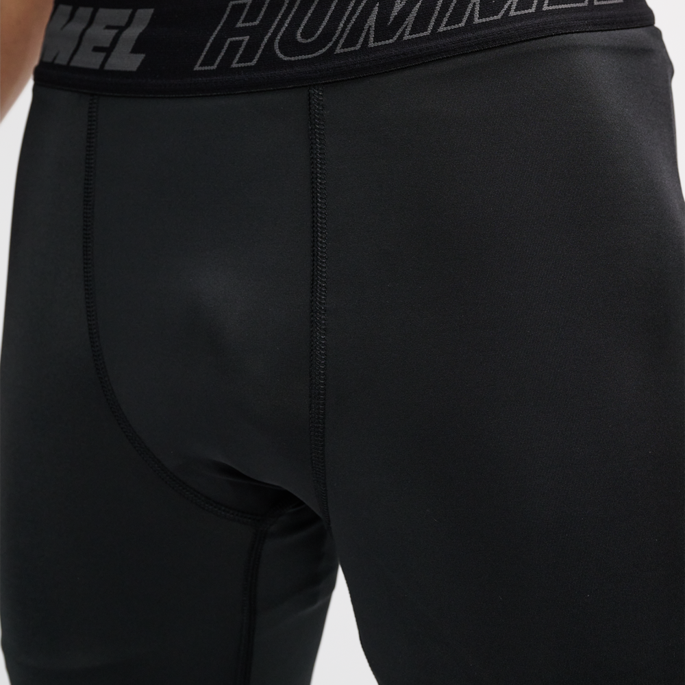 Hummel hmlTE topaz tight shorts in black - Image 4