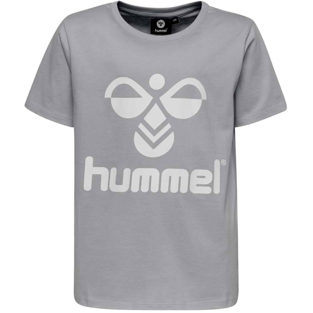 Hummel hmlTRES tshirt ss in grey melange - Image 3