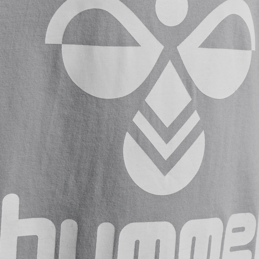 Hummel hmlTRES tshirt ss in grey melange - Image 4