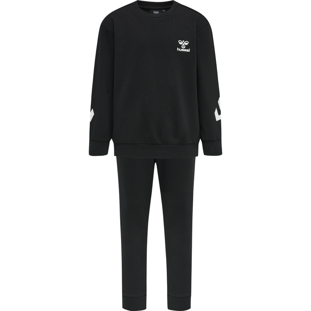 Hummel hmlVENTI tracksuit in black - Image 1