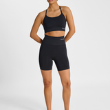 Hummel hmlTIF seamless shorts in black - Image 3