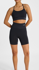 Hummel hmlTIF seamless shorts in black - Image 3