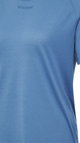 Hummel hmlMT vanja t shirt in coronet blue - Image 1