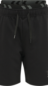 Hummel hmlEDWARD shorts in black - Image 3