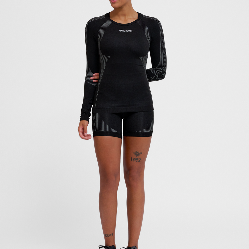 Hummel hmlSHAPING seamless t shirt l in black - Image 3