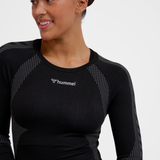 Hummel hmlSHAPING seamless t shirt l in black - Image 4