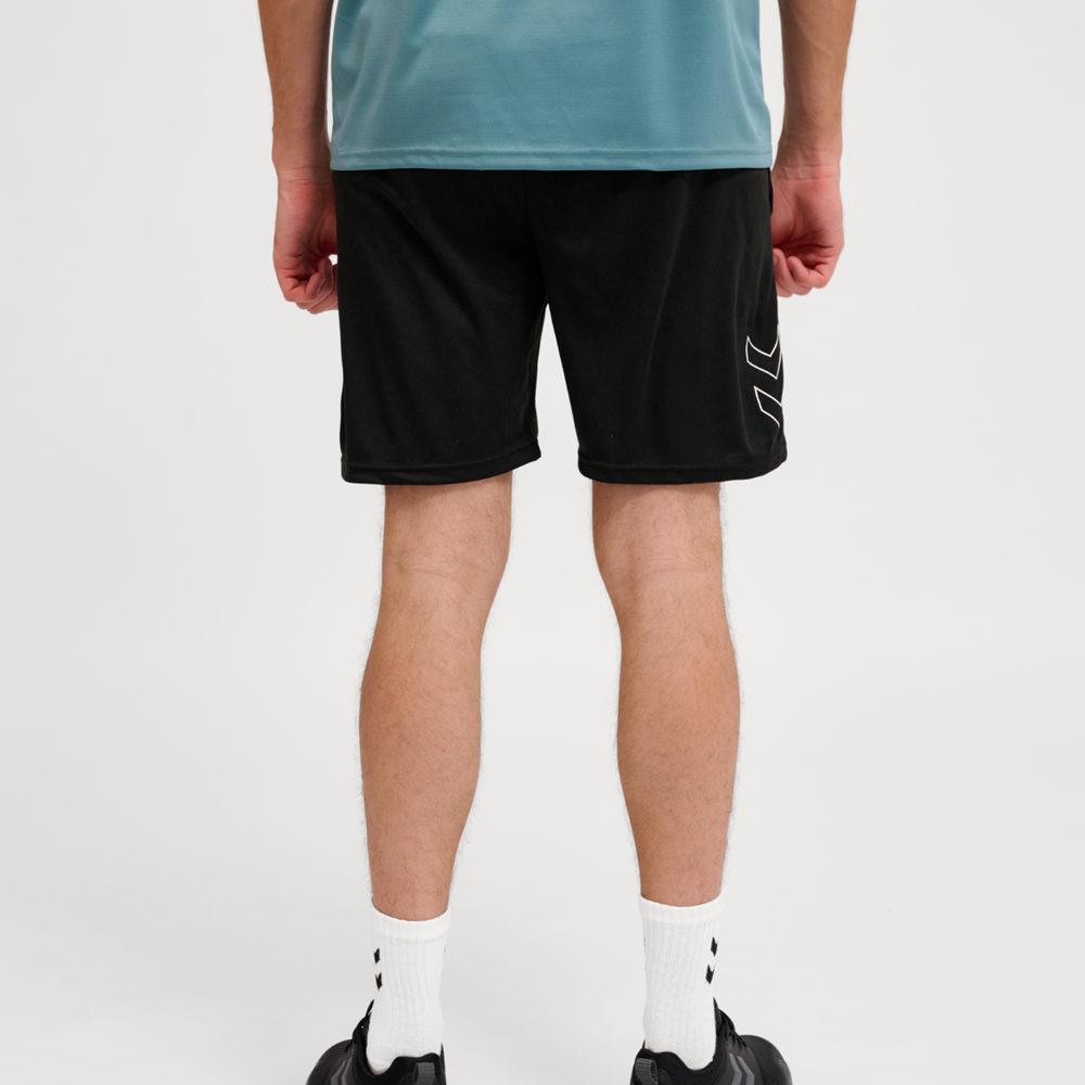 Hummel hmlTE flex mesh shorts in black - Image 2