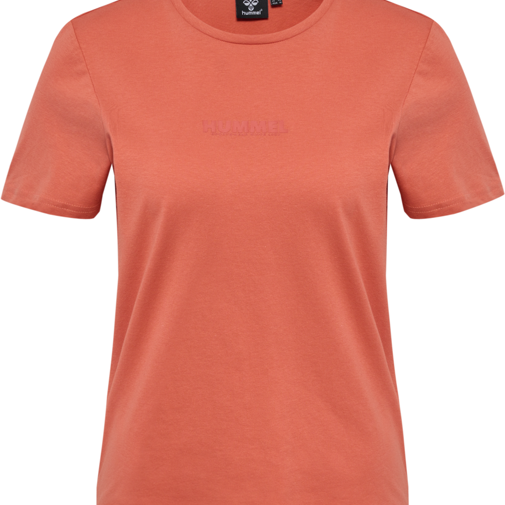 Hummel hmlLEGACY woman t shirt in apricot brandy - Image 7
