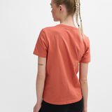 Hummel hmlLEGACY woman t shirt in apricot brandy - Image 2