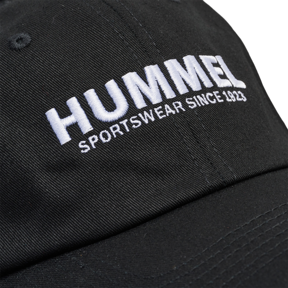 Hummel hmlLEGACY core baseball cap in black - Image 6