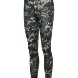 Hummel hmlTE twist aop mid waist tights in climbing ivy - Image 5