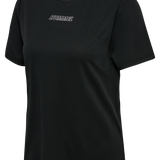 Hummel hmlTE tola t shirt in black - Image 5
