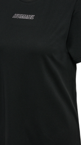 Hummel hmlTE tola t shirt in black - Image 5