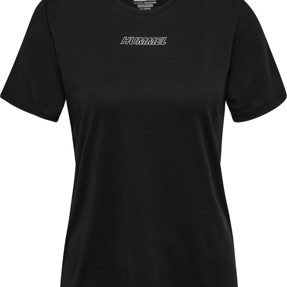 Hummel hmlTE tola t shirt in black - Image 7