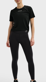 Hummel hmlTE tola t shirt in black - Image 3