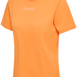 Hummel hmlTE tola t shirt in blazing orange - Image 5