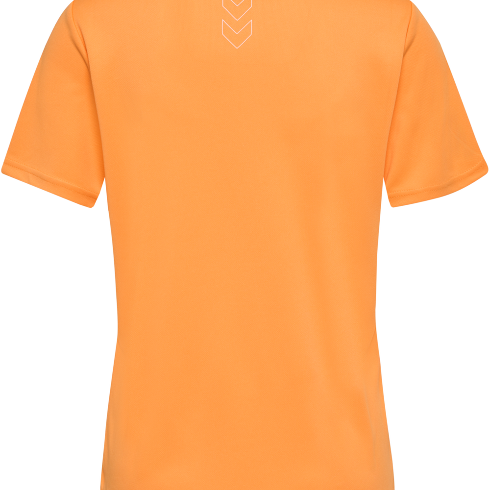 Hummel hmlTE tola t shirt in blazing orange - Image 6