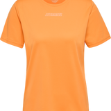 Hummel hmlTE tola t shirt in blazing orange - Image 7