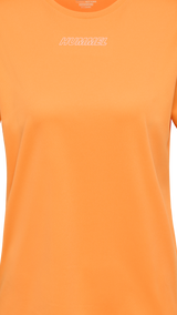 Hummel hmlTE tola t shirt in blazing orange - Image 7