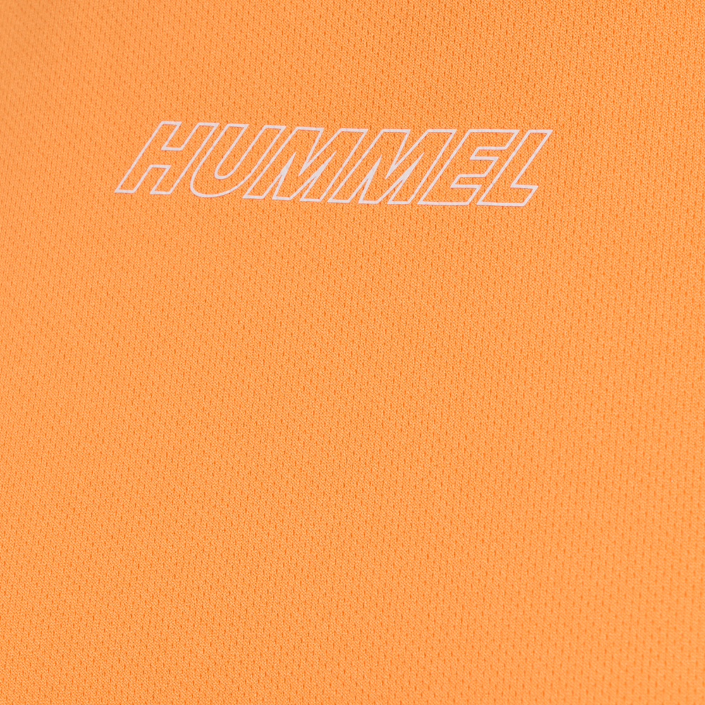 Hummel hmlTE tola t shirt in blazing orange - Image 8