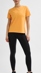Hummel hmlTE tola t shirt in blazing orange - Image 3