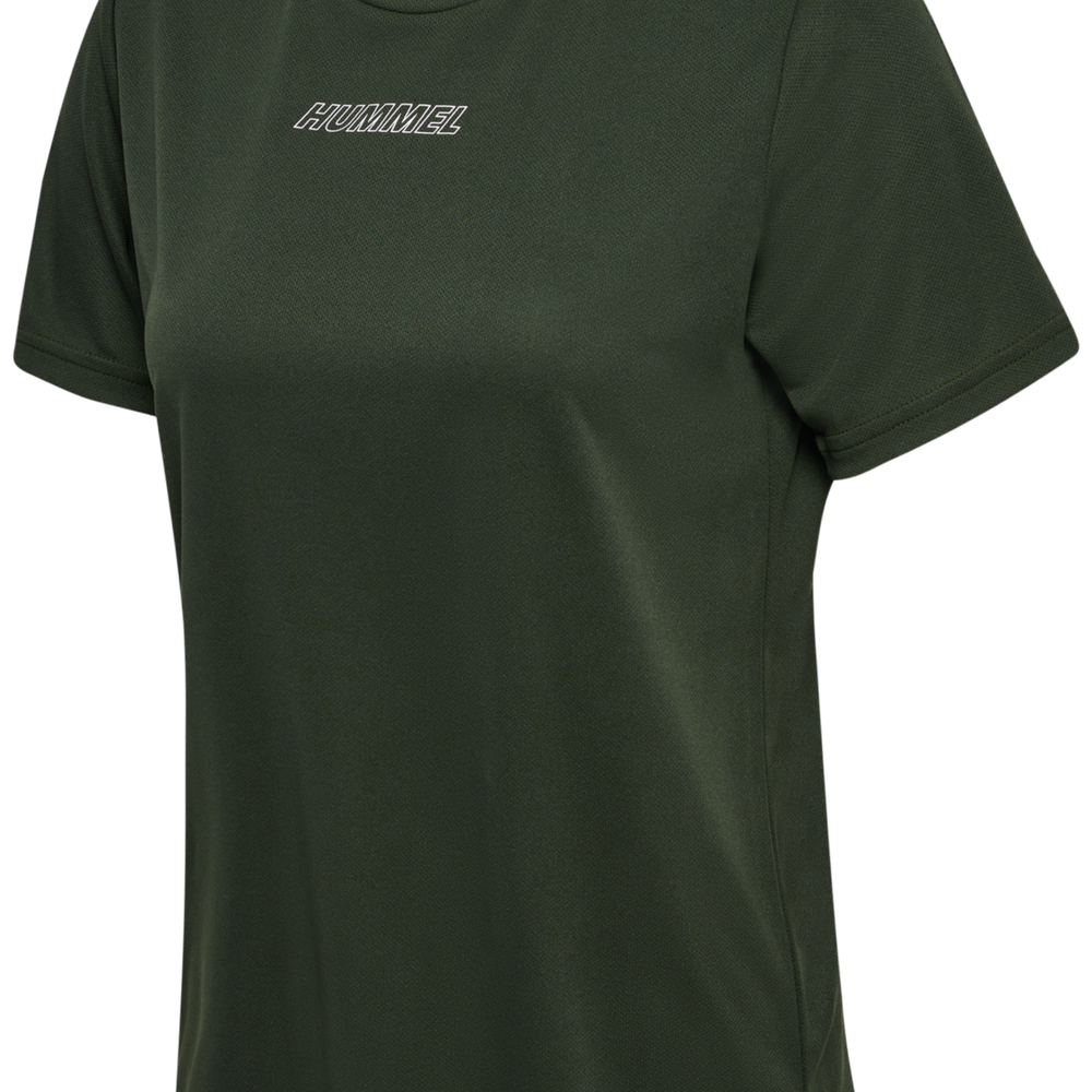 Hummel hmlTE tola t shirt in climbing ivy - Image 5