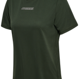 Hummel hmlTE tola t shirt in climbing ivy - Image 5