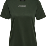 Hummel hmlTE tola t shirt in climbing ivy - Image 7