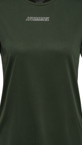 Hummel hmlTE tola t shirt in climbing ivy - Image 7