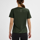 Hummel hmlTE tola t shirt in climbing ivy - Image 2