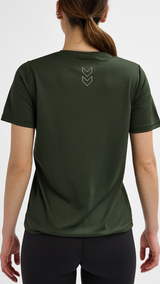 Hummel hmlTE tola t shirt in climbing ivy - Image 2