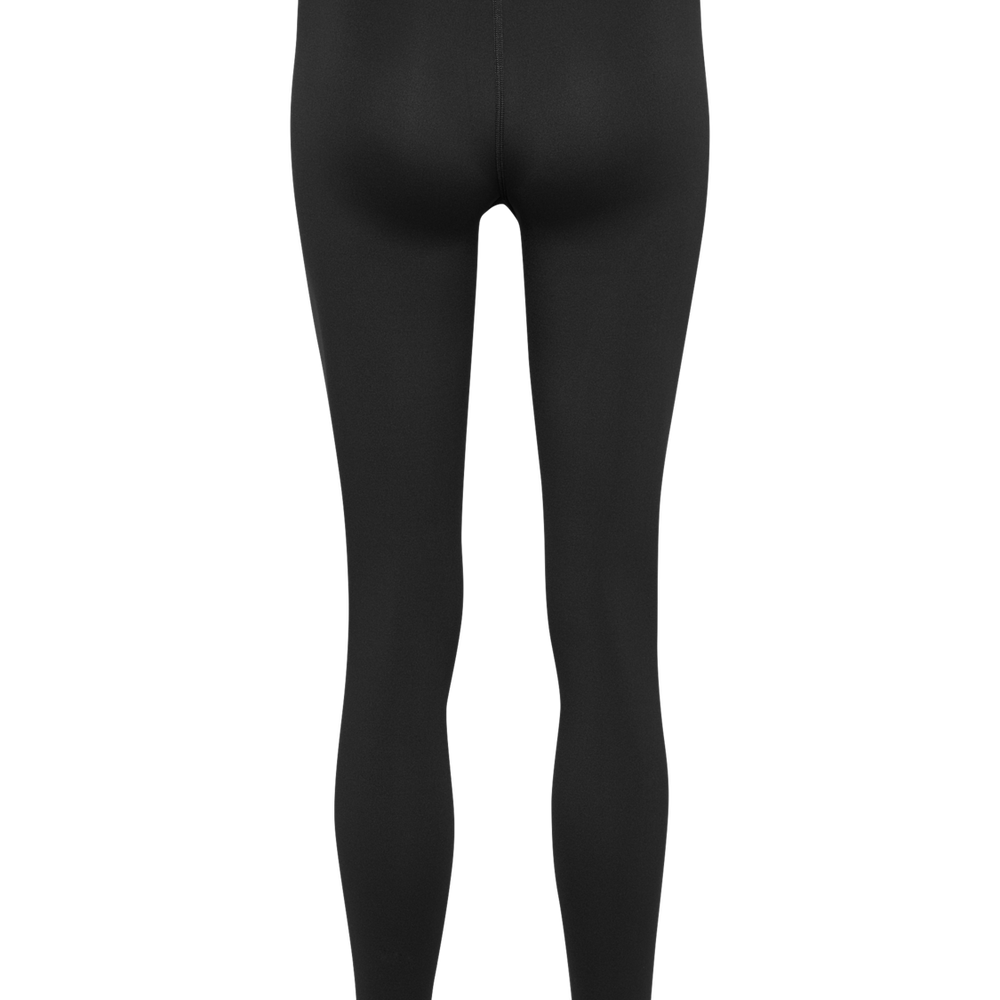 Hummel hmlTE fundamental mid waist tights in black white - Image 6