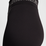 Hummel hmlTE fundamental mid waist tights in black white - Image 4