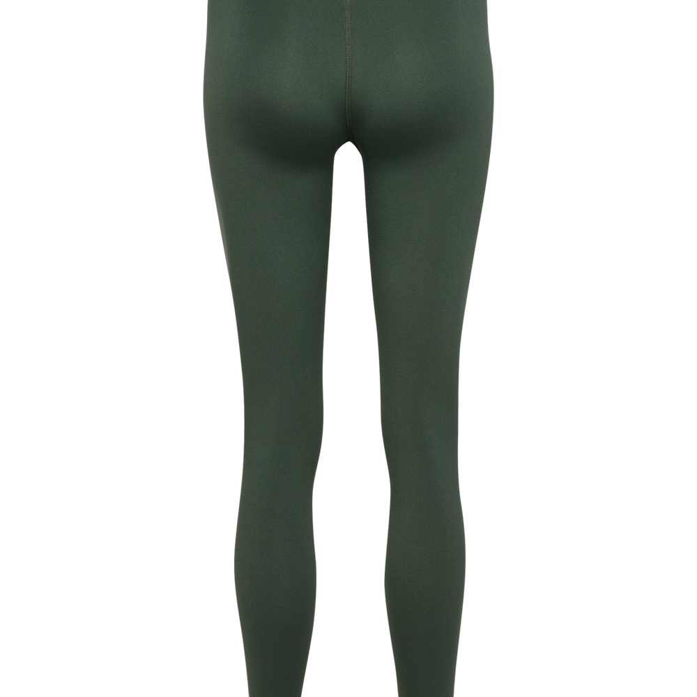 Hummel hmlTE fundamental mid waist tights in climbing ivy - Image 6