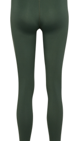 Hummel hmlTE fundamental mid waist tights in climbing ivy - Image 6