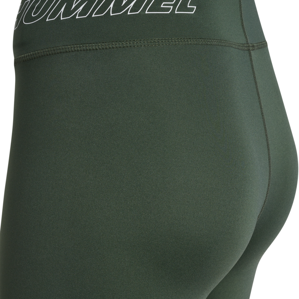 Hummel hmlTE fundamental mid waist tights in climbing ivy - Image 8
