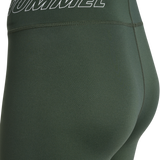 Hummel hmlTE fundamental mid waist tights in climbing ivy - Image 8
