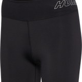 Hummel hmlTE fundamental mw tight shorts in black white - Image 5