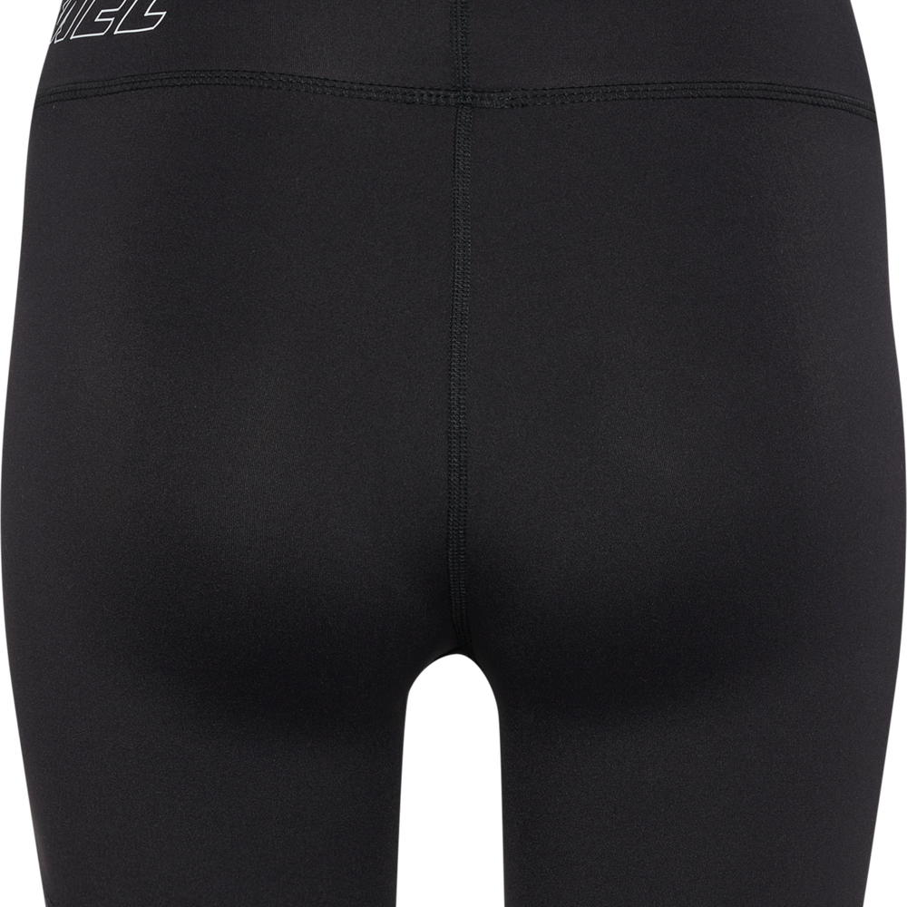 Hummel hmlTE fundamental mw tight shorts in black white - Image 6