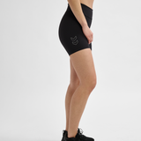 Hummel hmlTE fundamental mw tight shorts in black white - Image 2