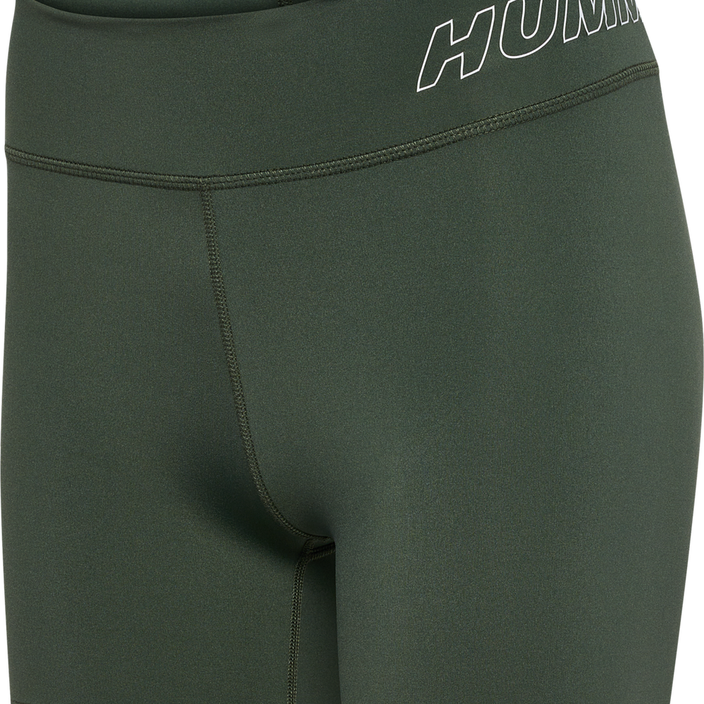 Hummel hmlTE fundamental mw tight shorts in climbing ivy - Image 5