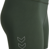 Hummel hmlTE fundamental mw tight shorts in climbing ivy - Image 8