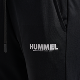 Hummel hmlLEGACY evy regular poly pants in black - Image 7